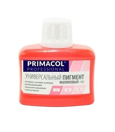 Краситель Primacol 10 Малиновый, 80мл 438x503 в Материке