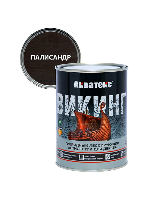 Антисептик АКВАТЕКС Викинг палисандр 0,75 495x660 Антисептик АКВАТЕКС Викинг палисандр 0,75 495x660 в Материке