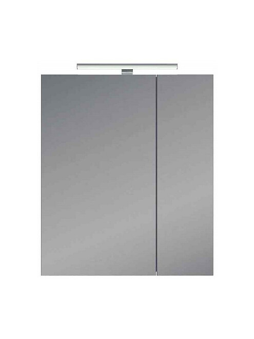 Шкаф зеркальный PLAZA 60см с LED подсветкой 495x660 Шкаф зеркальный PLAZA 60см с LED подсветкой 495x660 в Материке