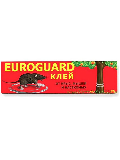 Средство Клей от крыс, мышей и насекомых ЕUROGUARD, инсектородентицид (135г) 495x660 Средство Клей от крыс, мышей и насекомых ЕUROGUARD, инсектородентицид (135г) 495x660 в Материке