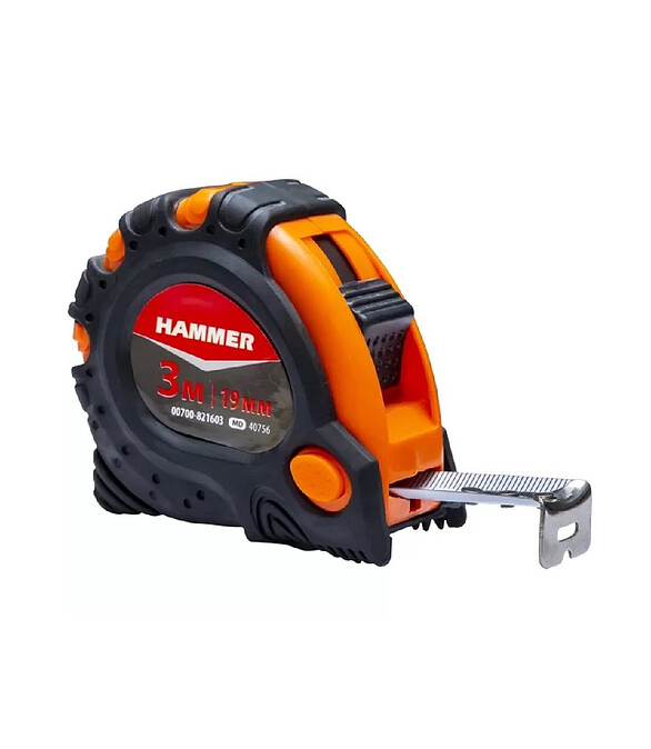 Рулетка HAMMER 00700-821603 3мх19мм 586x674 в Материке