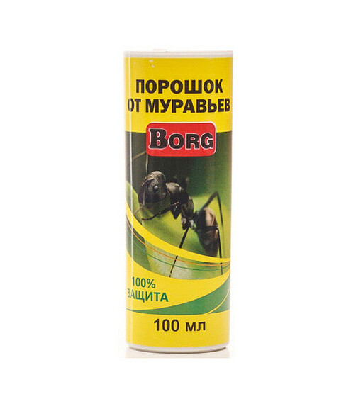 Средство Порошок от муравьёв Borg (100мл) 495x660 Средство Порошок от муравьёв Borg (100мл) 495x660 в Материке