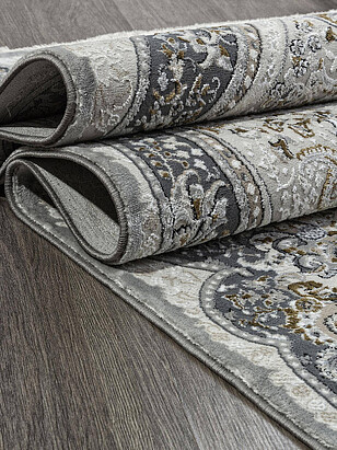 Ковер MIRAY O1460 Grey 200*290 238x286 в Материке - Вариант 2