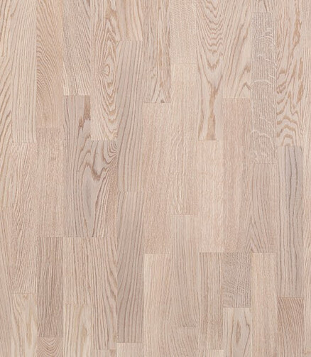 Паркет FOCUS FLOOR_KARELIA ДУБ OSTRO (TUNDRA WHITE MATT) 3-Strip 438x503 в Материке