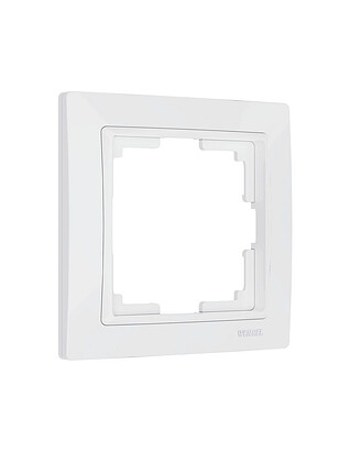 Рамка WERKEL Snabb basic 1мест. белый 238x286 в Материке