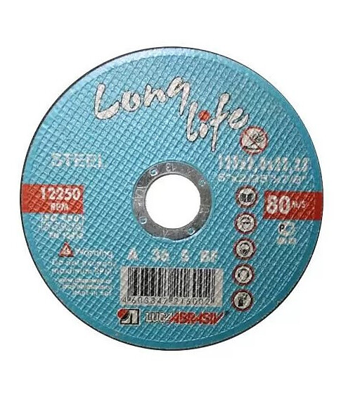 Диск отрезной по нерж. ЛУГА Long 115*1,2мм 495x660 Диск отрезной по нерж. ЛУГА Long 115*1,2мм 495x660 в Материке