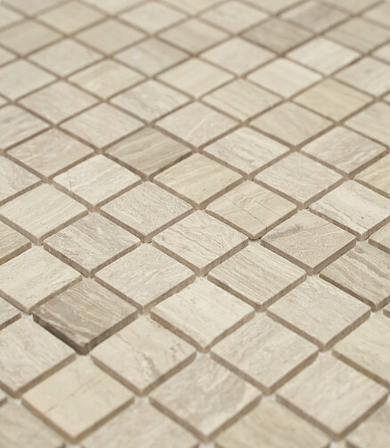 Мозаика каменная MosaicStory PIETRINE 30х30см цвет бежевый 438x503 в Материке