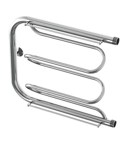 Полотенцесушитель TWIST 42 ПМ.3.50х60 (1.1/4").1 длинная резьба 438x503 в Материке