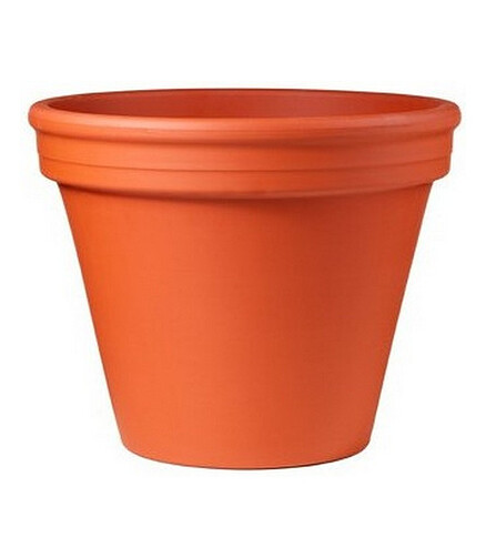 Горшок NATUR Prosta (14,6x12,6см) терракота кирпичный T-001-001-13-P 438x503 в Материке