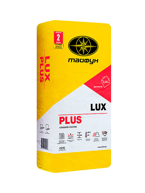 Клей LUX PLUS для плитки, 25кг 495x660 Клей LUX PLUS для плитки, 25кг 495x660 в Материке