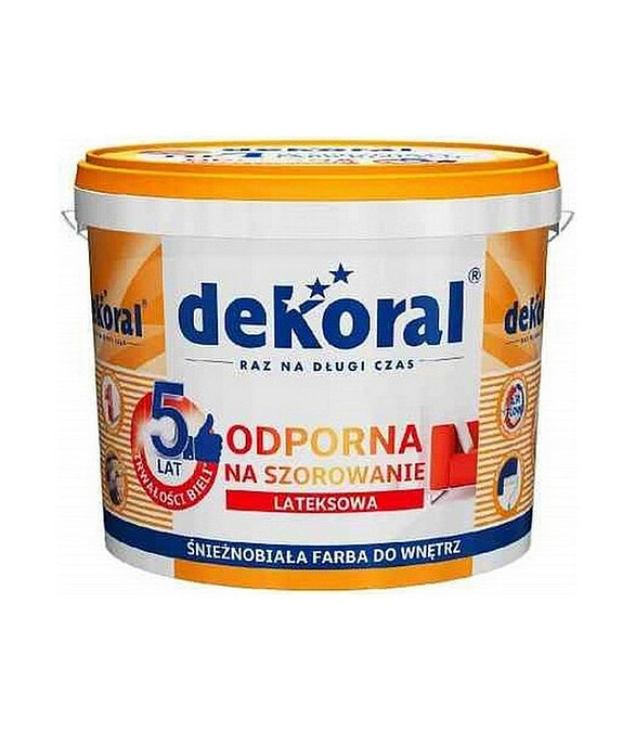 Краска Dekoral AKRYLIT W Plus матовая, 1л 586x674 Краска Dekoral AKRYLIT W Plus матовая, 1л 586x674 в Материке