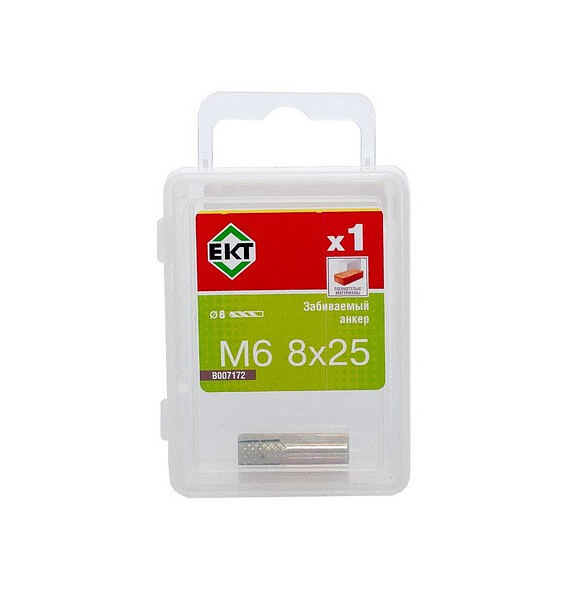 Анкер забиваемый металл. 6х8х25 (уп=1шт) B007172 586x674 в Материке