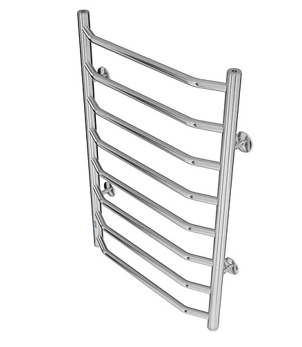 Полотенцесушитель TERRA Л.50х80.Т8.G1 438x503 в Материке - Вариант 4