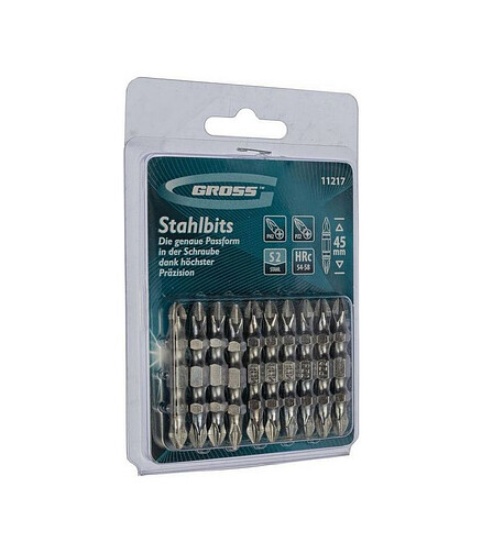 Бита GROSS двустор. PH2/PZ2 45мм 10шт/уп. 438x503 в Материке - Вариант 3