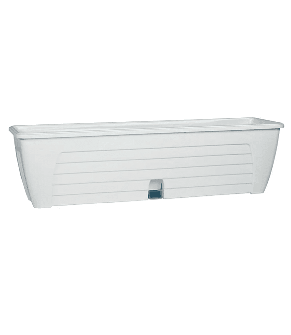 Ящик балконный LIDO-M с автополивом (60x16,5см) пластик белый LIDMC600WHT 586x674 Ящик балконный LIDO-M с автополивом (60x16,5см) пластик белый LIDMC600WHT 586x674 в Материке