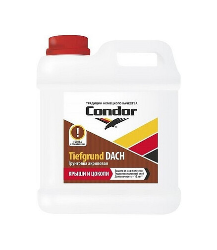 Грунтовка Condor Tiefgrund DACH, 5кг 438x503 в Материке