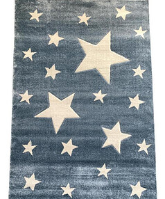 Ковер BALA KIDS STARS Blue/Cream 200*300 238x286 в Материке