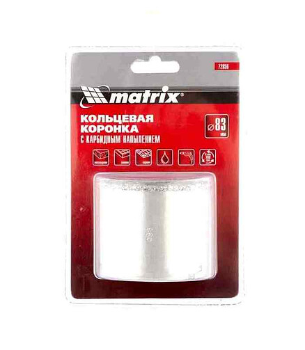 Коронка твердосплав. MATRIX 83мм 438x503 в Материке - Вариант 2