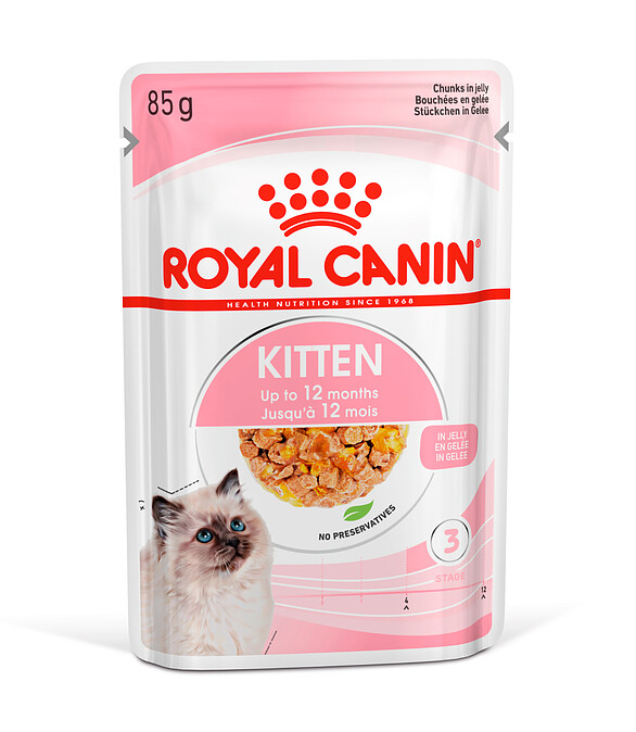 Корм для котят Royal Canin Kitten кусочки в желе (85г) 586x674 Корм для котят Royal Canin Kitten кусочки в желе (85г) 586x674 в Материке