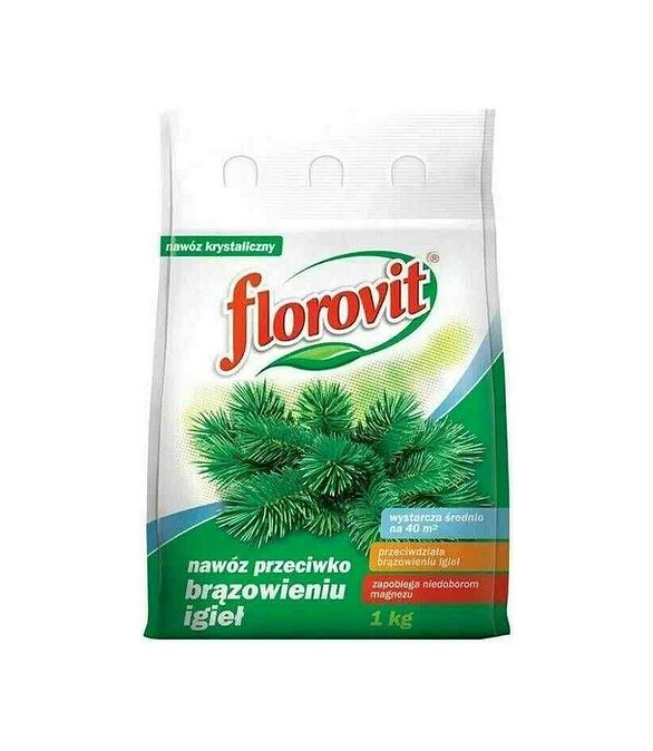 Удобрение FLOROVIT гранул. против побурения Хвои, мешок (1кг) 586x674 в Материке