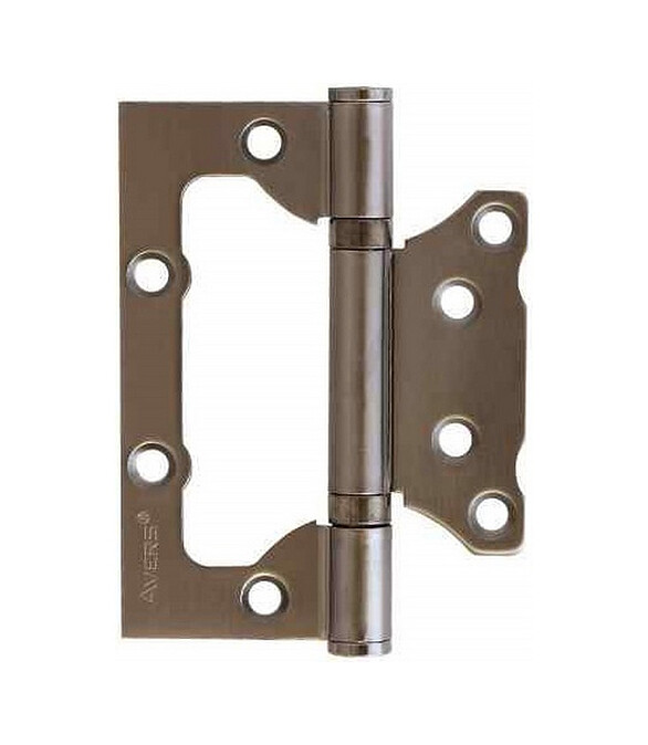 Петля дверная накладная AVERS 100*75*2,5-B2-GRF, графит 586x674 в Материке