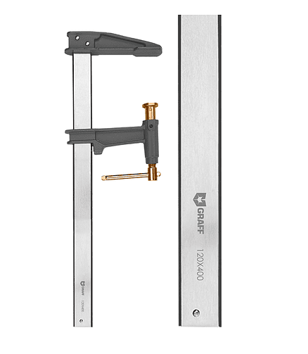 Струбцина тип F GRAFF Expert 120х400мм 438x503 в Материке