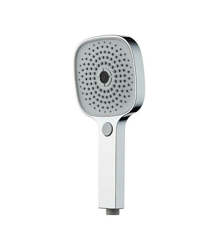 Лейка для душа ESKO SPL1203 d110мм 3 функц. с аэратором, форсунки S-Clean Device 438x503 в Материке