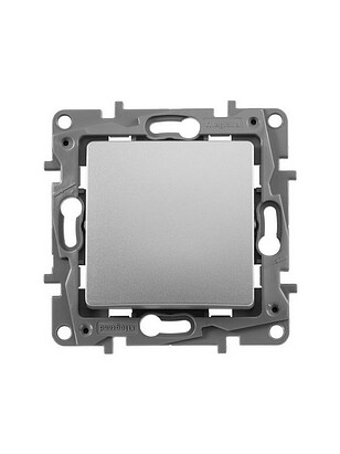 Выключатель прох. Legrand ETIKA 672405 1кл. алюмин. 238x286 в Материке
