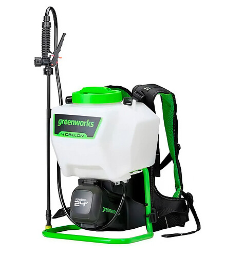Опрыскиватель без аккум. GREENWORKS G24BPSII 24В 438x503 в Материке