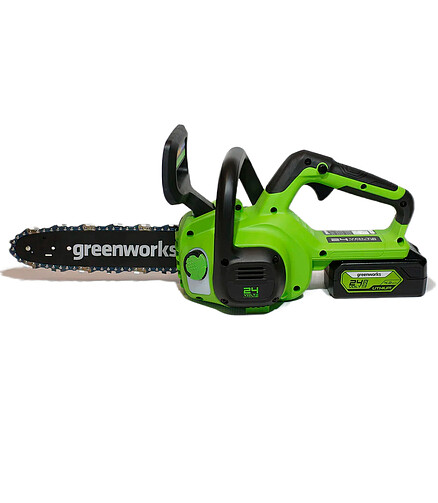 Пила цепная без аккум. GREENWORKS GD40CS18 40В 40см 438x503 в Материке - Вариант 3
