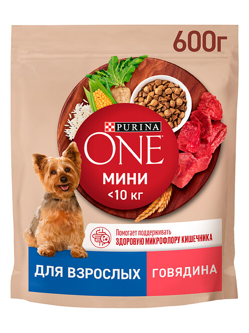 Корм для собак Purina One Мини с выс. содерж. говядина, рис (0,6кг) 495x660 Корм для собак Purina One Мини с выс. содерж. говядина, рис (0,6кг) 495x660 в Материке