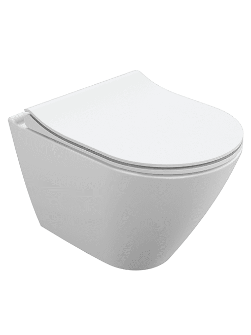 Унитаз 64822 CITY SMART CLEAN ON подвесной с сиденьем DPL SLIM EO 495x660 Унитаз 64822 CITY SMART CLEAN ON подвесной с сиденьем DPL SLIM EO 495x660 в Материке