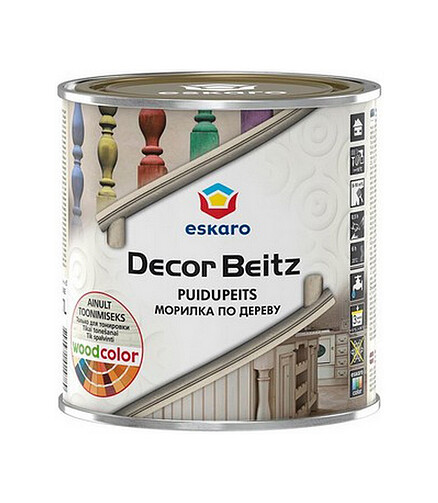 Морилка по дереву Eskaro Decor Beitz, 2,7л 438x503 в Материке