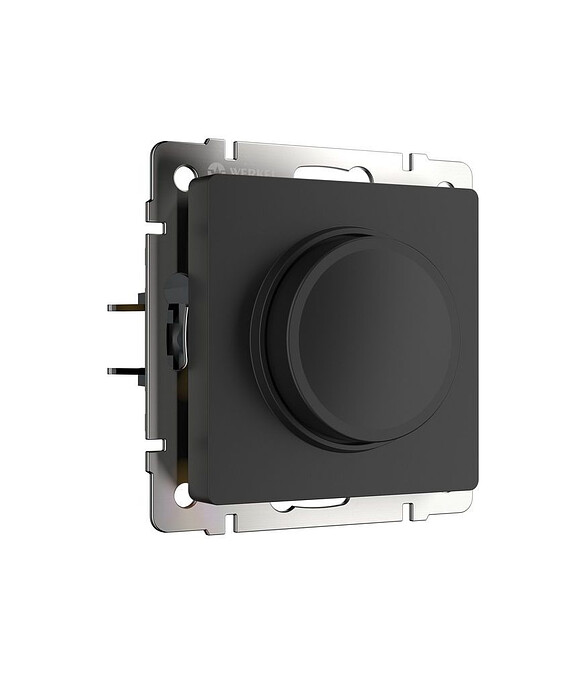 Светорегулятор WERKEL черный 586x674 Светорегулятор WERKEL черный 586x674 в Материке