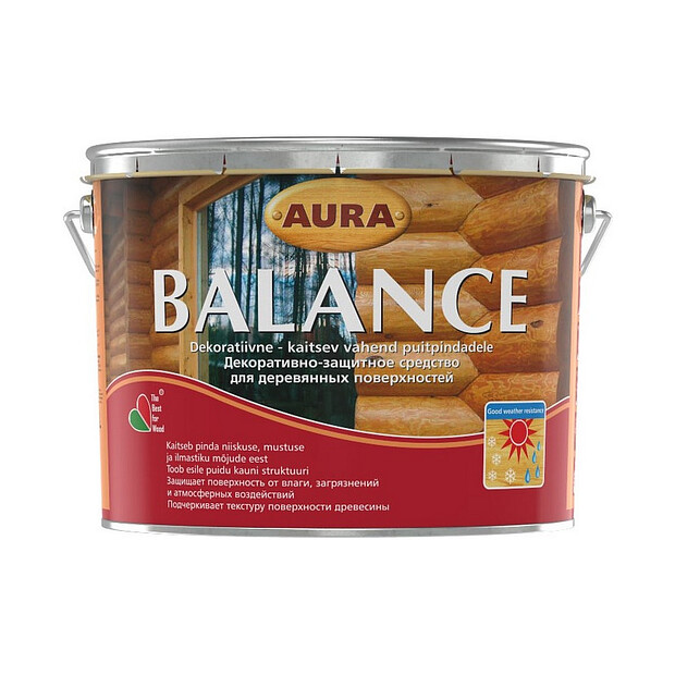 Антисептик Aura Balance орех 9л 620x620 в Материке