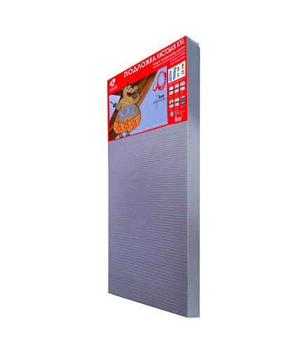 Подложка д/пола SOLID XXL 1.2*0.5м*5мм (1уп=10шт=6м2) 438x503 в Материке