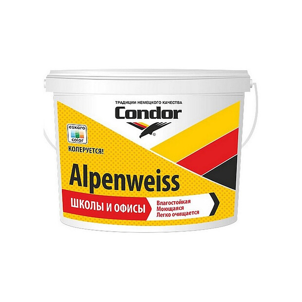 Краска КОНДОР Alpenweiss матовая 1.5кг