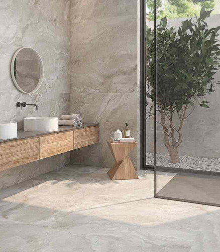 Керамогранит Prissmacer SENA 60х120 см 1,44 м2 цвет crema 438x503 в Материке