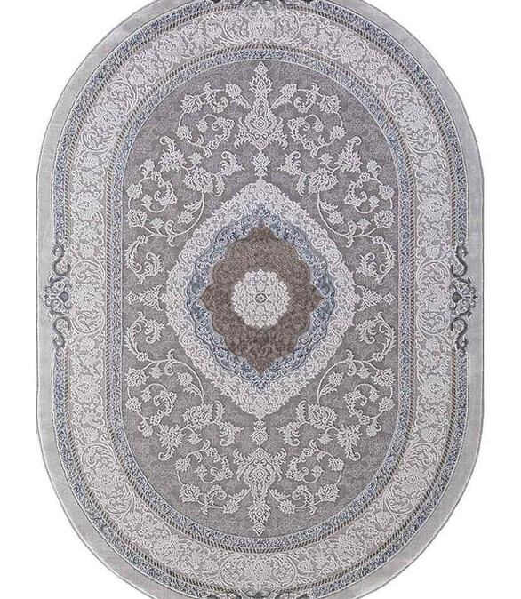 Ковер ARMINA 03874A Blue/Blue 200*290, овал 586x674 Ковер ARMINA 03874A Blue/Blue 200*290, овал 586x674 в Материке