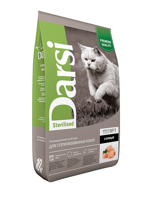 Корм для кошек Дарси Sterilised курица (10кг) 495x660 Корм для кошек Дарси Sterilised курица (10кг) 495x660 в Материке