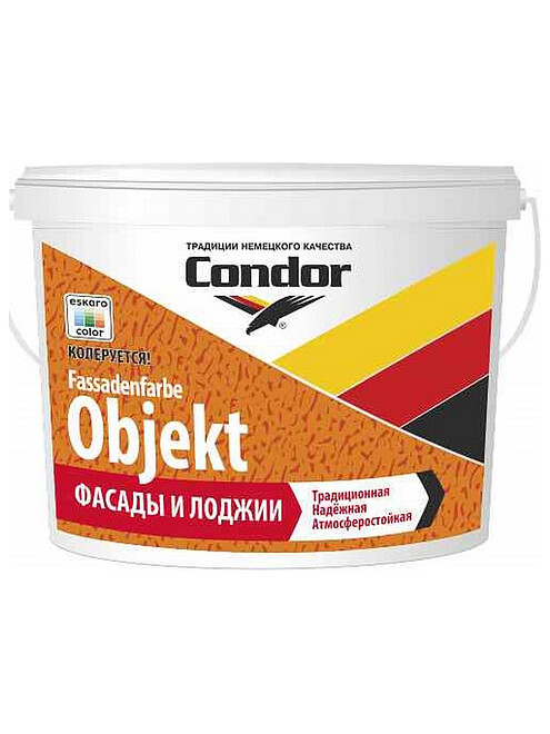 Краска Condor Fassadenfarbe-Objekt, 7,5кг 495x660 Краска Condor Fassadenfarbe-Objekt, 7,5кг 495x660 в Материке
