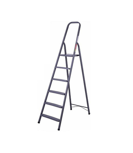 Лестница-стремянка LadderBel стальная 6-ступ. 438x503 в Материке