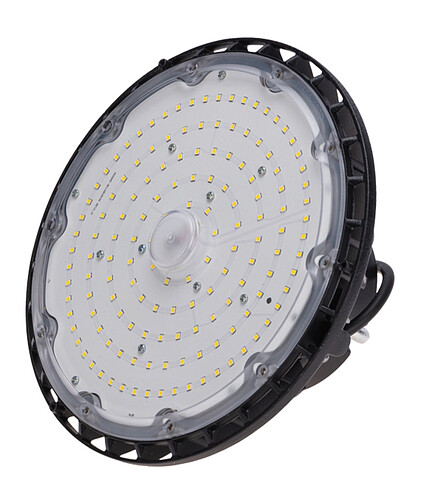 Светильник д/высоких пролётов REXANT 607-298 150W/6500К/IP65 черн. 438x503 в Материке