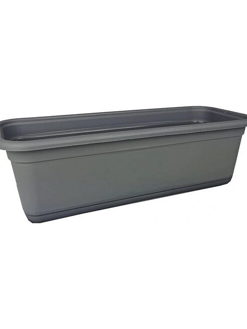Ящик балконный VENUS Mat Eco Recycled (40x16x13см) пластик антрацит 5165-014 495x660 Ящик балконный VENUS Mat Eco Recycled (40x16x13см) пластик антрацит 5165-014 495x660 в Материке