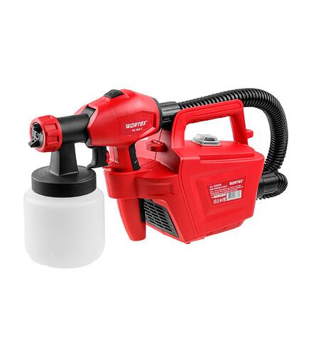 Краскораспылитель WORTEX PS1165-1 650Вт 438x503 в Материке