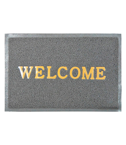 Коврик придверный WELCOME серый 50*80 438x503 в Материке