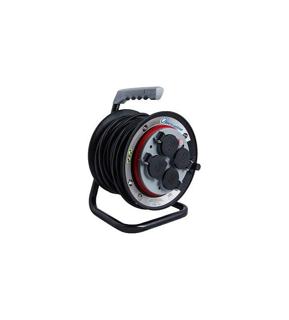 Удлинитель на катушке ELECTRALINE 49125 4роз. 25м 3x1,5 фикс.блок 586x674 Удлинитель на катушке ELECTRALINE 49125 4роз. 25м 3x1,5 фикс.блок 586x674 в Материке