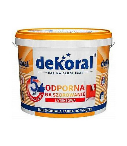 Краска Dekoral AKRYLIT W Plus матовая, 1л 438x503 в Материке