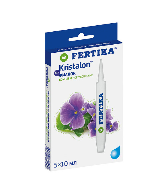 Удобрение FERTIKA Кристалон для фиалок жидкий, минеральное (5*10мл) 586x674 Удобрение FERTIKA Кристалон для фиалок жидкий, минеральное (5*10мл) 586x674 в Материке