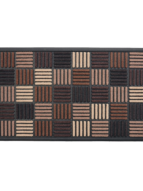 Коврик придверный PARQUET brown 45*75 495x660 Коврик придверный PARQUET brown 45*75 495x660 в Материке